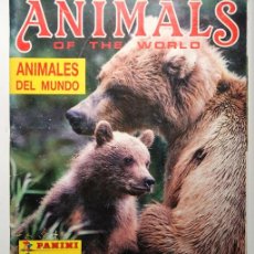 Coleccionismo Álbumes: ANIMALS OF THE WORLD. ANIMALES DEL MUNDO
