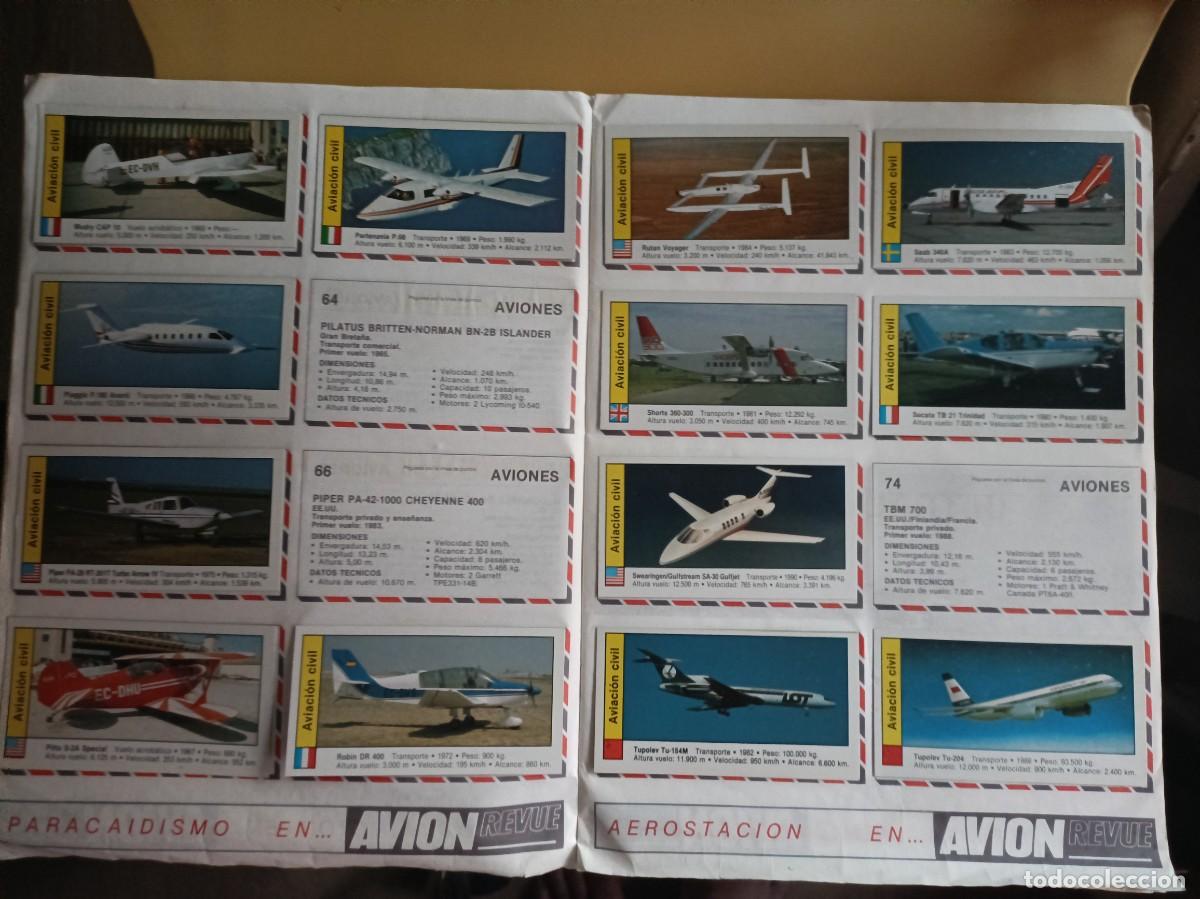 Coleccionismo &aacute;lbumes: aviones - Foto 7