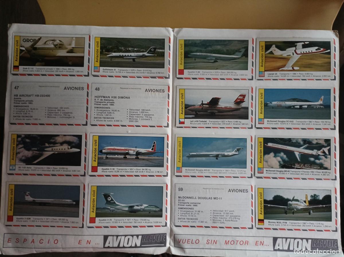 Coleccionismo &aacute;lbumes: aviones - Foto 8