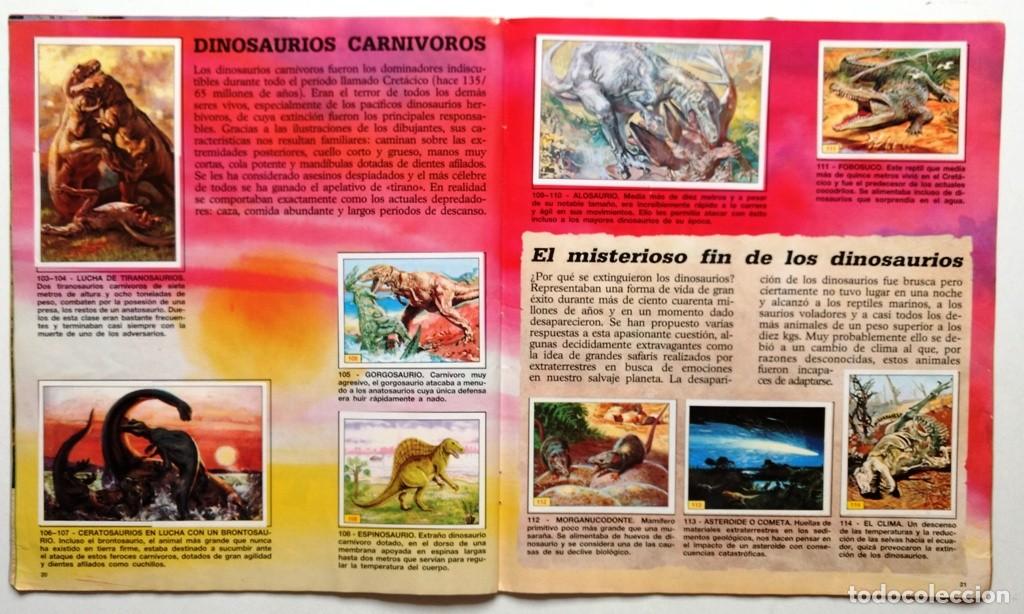 Coleccionismo &aacute;lbumes: Dinosaurs - Foto 5