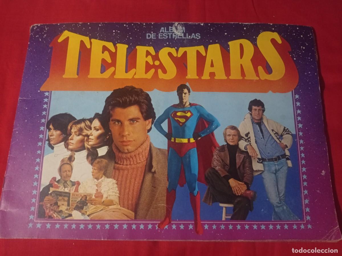 Colecionismo Cadernetas: ALBUM DE ESTRELLAS TELESTARS todas las p&aacute;ginas fotografiadas