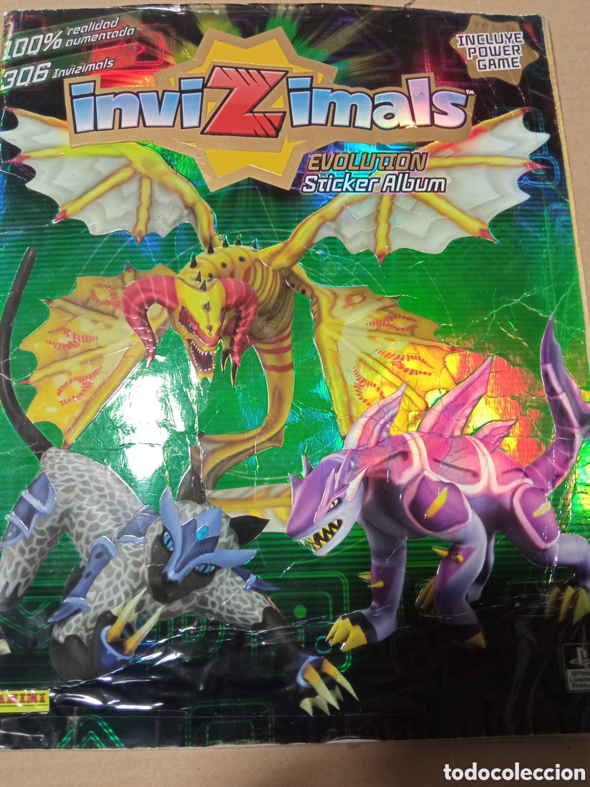 Coleccionismo &aacute;lbumes: &Aacute;lbum Invizimals Evolution. Panini - Foto 1
