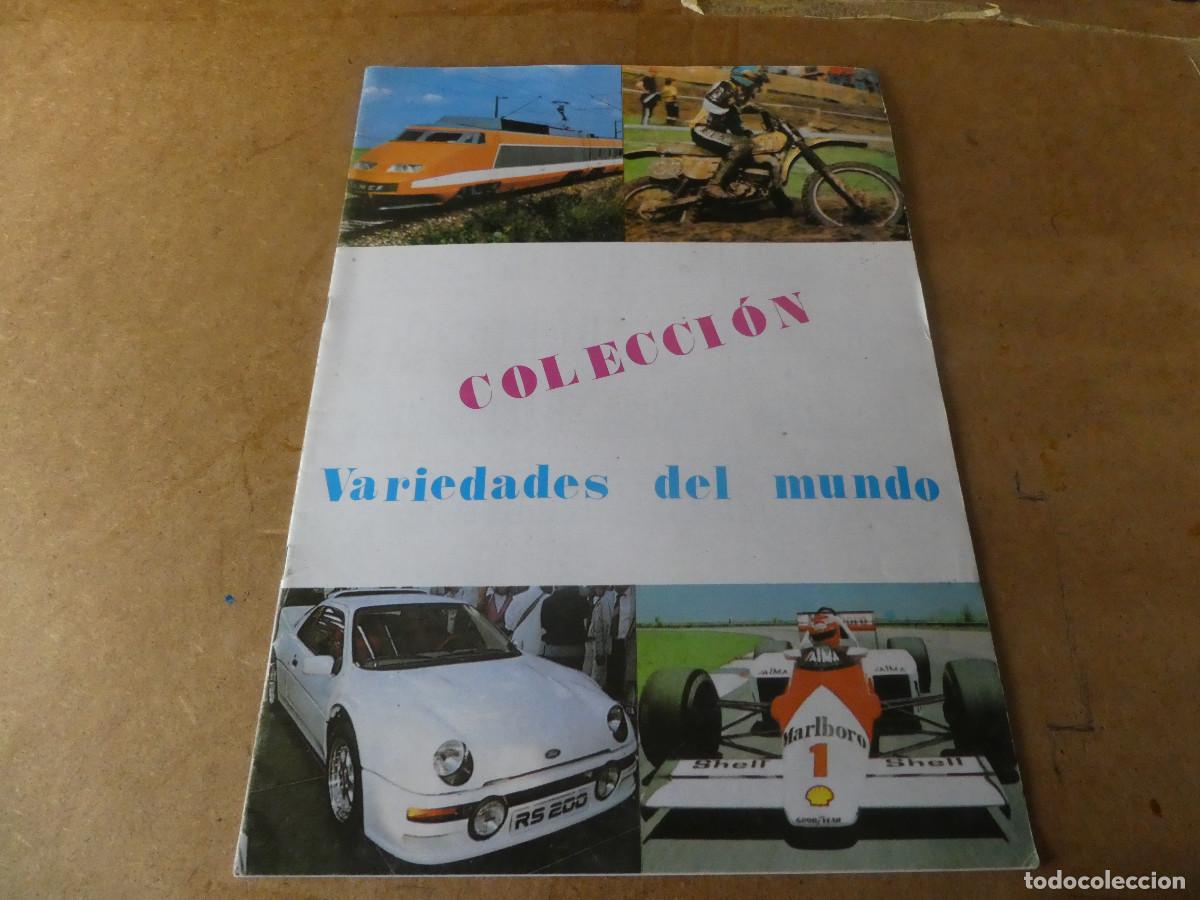 Collectable Incomplete Albums: album cromos vac&iacute;o, variedades del mundo