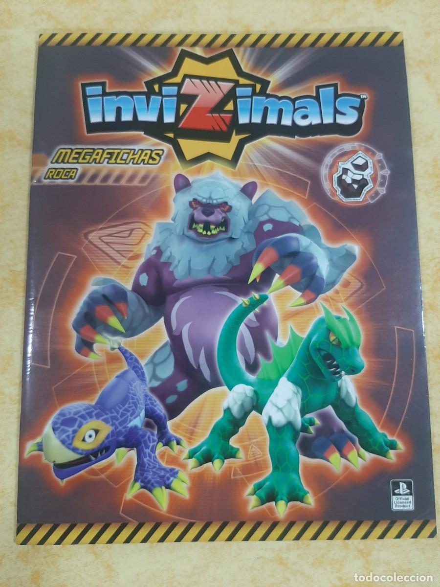 Collectable Incomplete Albums: ALBUM DE STICK DE PANINI SIN USAR INVIZIMALS !