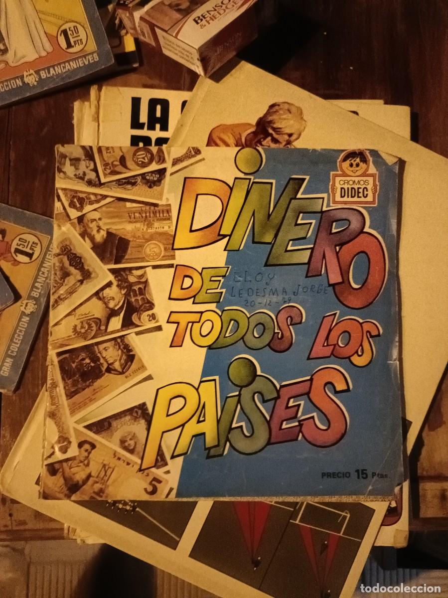 Collectable Incomplete Albums: Incompleto Album cromos dinero de todos los paises Cromos didec 1979