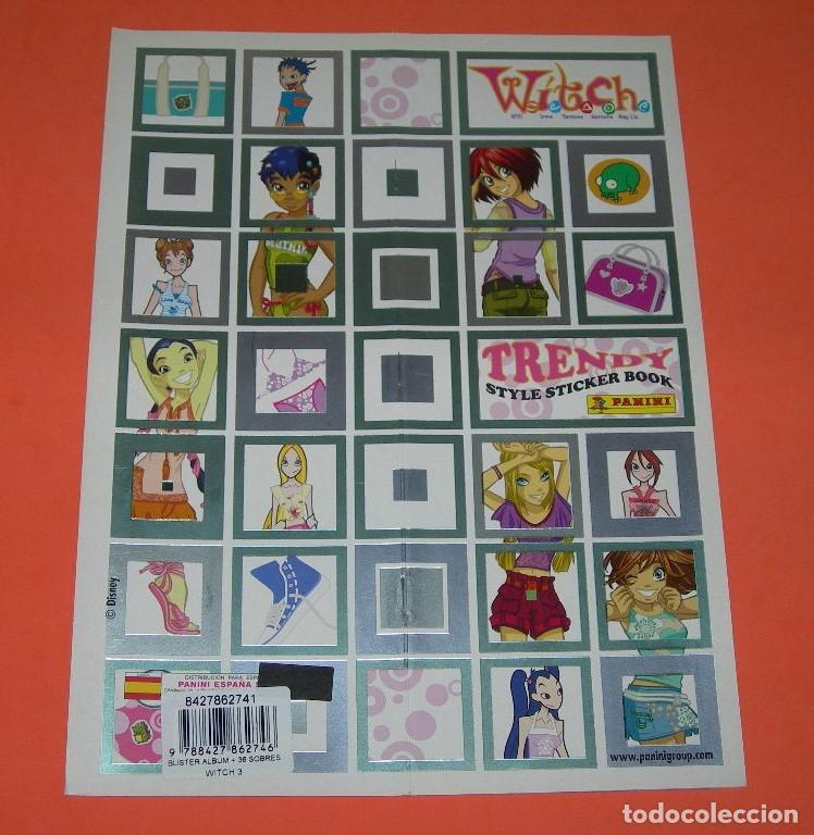 Colecionismo Cadernetas: &Aacute;LBUM DE CROMOS VAC&Iacute;O PLANCHA COLECCI&Oacute;N WITCH TRENDY STYLE STICKER BOOK DE PANINI