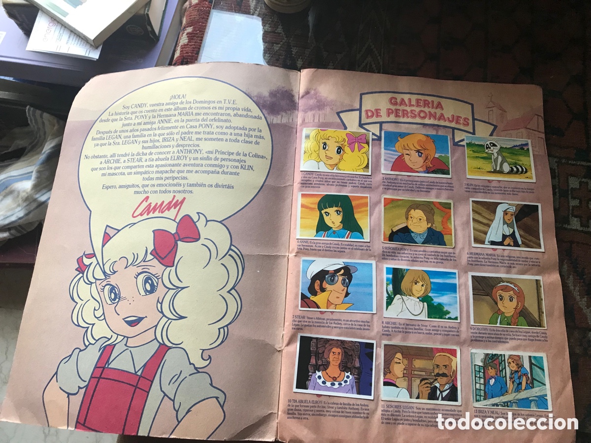 Coleccionismo &aacute;lbumes: Candy. Libro de cromos. - Foto 2