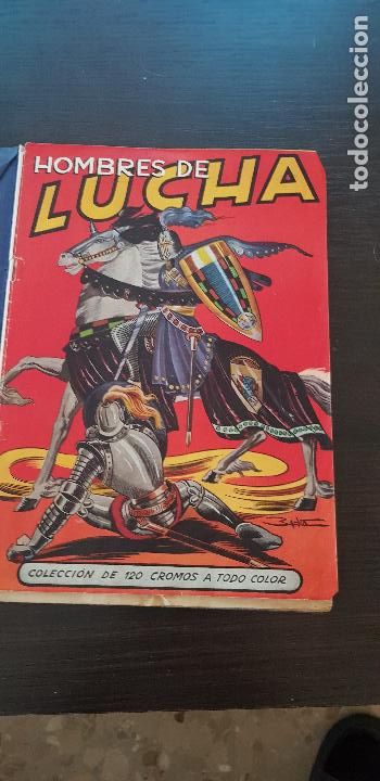 Collectable Incomplete Albums: HOMBRES DE LUCHA,EDITORIAL RUIZ ROMERO