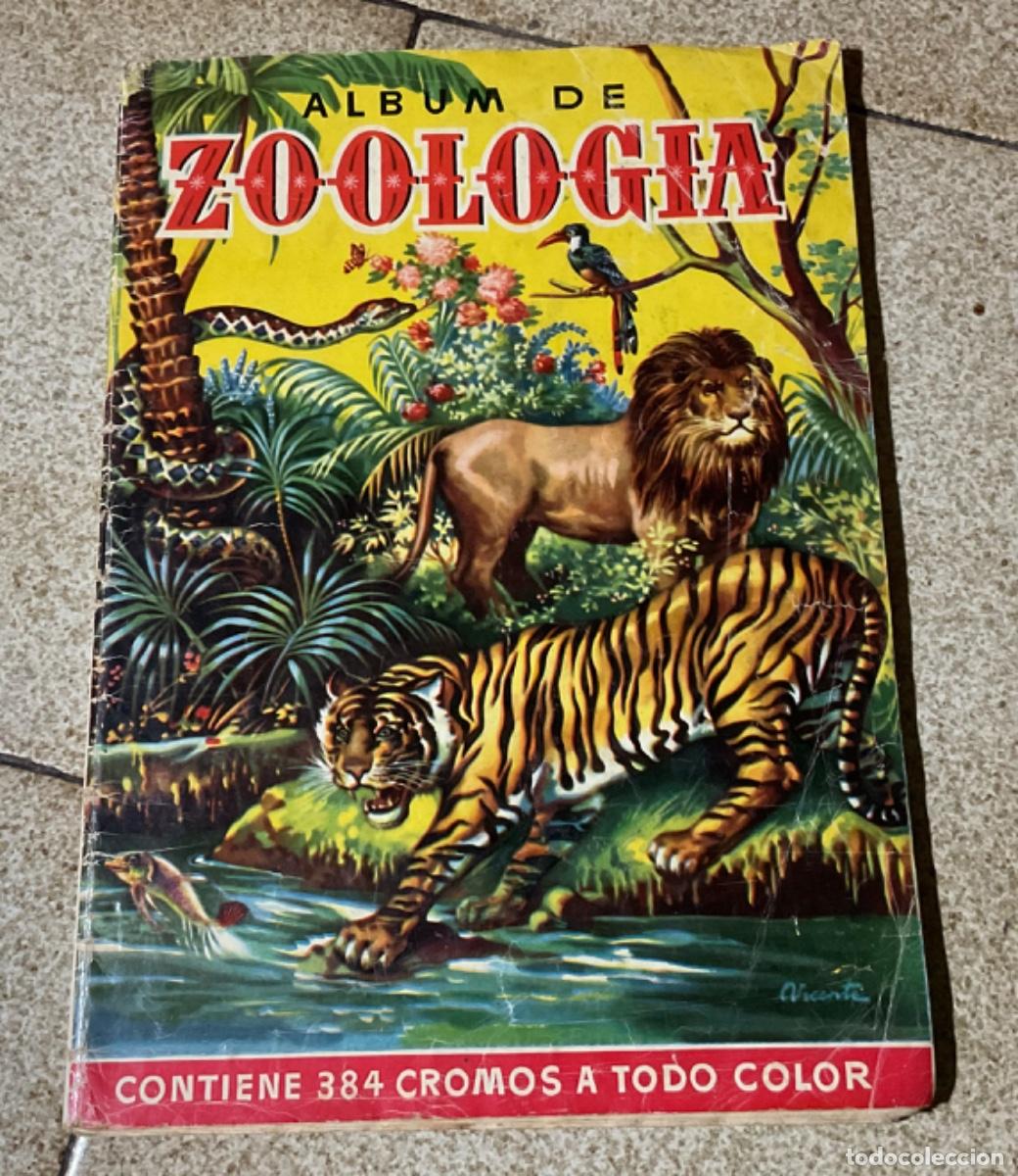 Colecionismo Cadernetas: &Aacute;LBUM DE ZOOLOG&Iacute;A. 1952. ED BRUGUERA. FALTAN 9 CROMOS DE 384