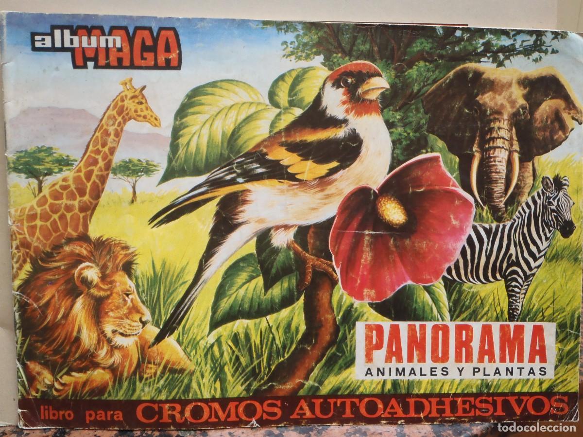 Collectionnisme Albums: PANORAMA ANIMALES Y PLANTAS - ALBUM MAGA - SOLO 15 CROMOS