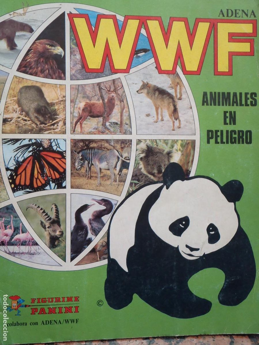 Collectionnisme Albums: WWF - ANIMALES EN PELIGRO - PANINI - SOLO 124 CROMOS
