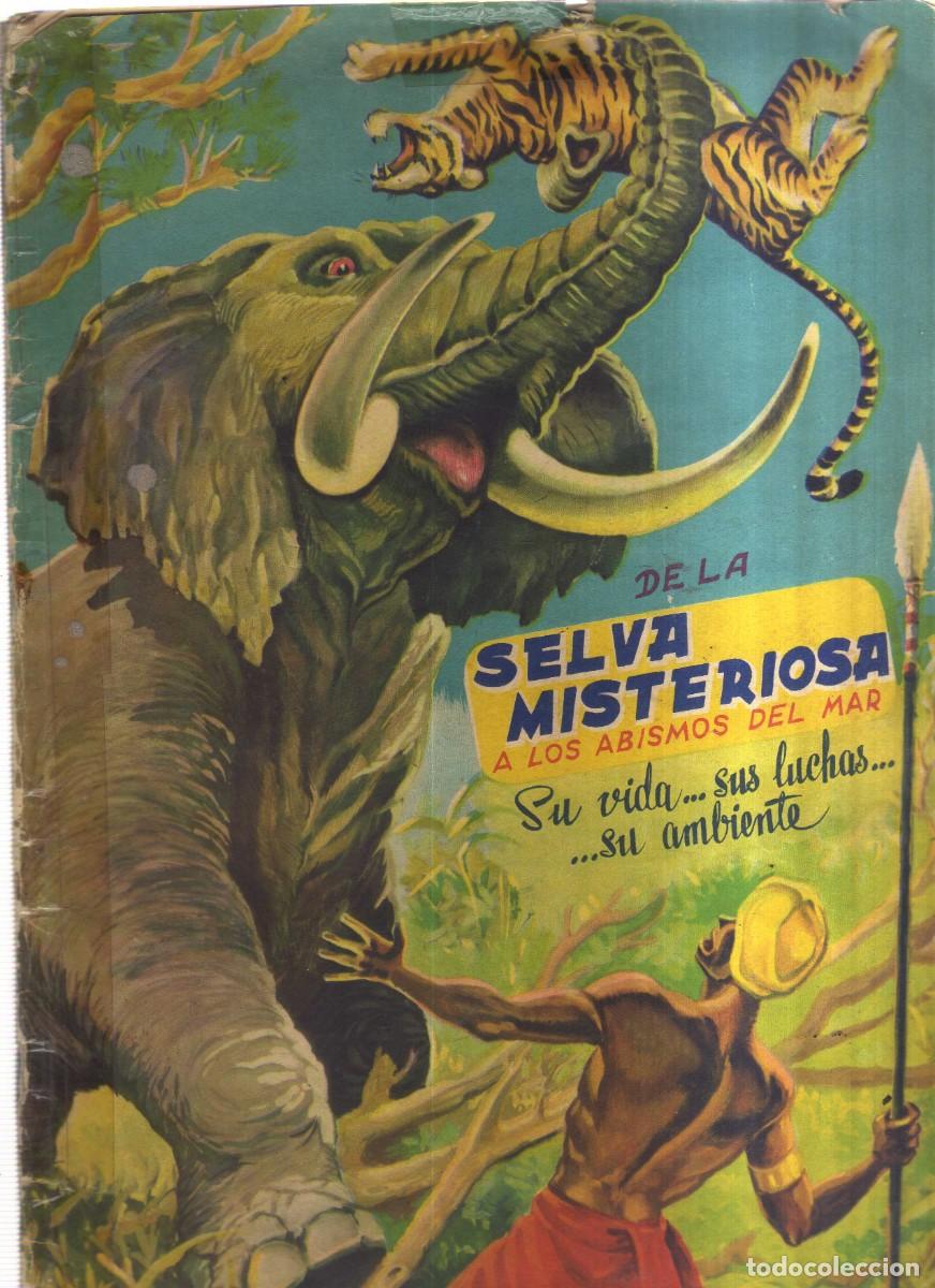 Collectionnisme Albums: DE LA SELVA MISTERIOSA A LOS ABISMOS DEL MAR