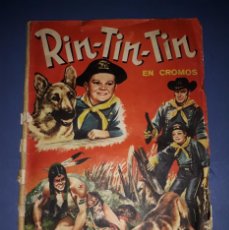 Coleccionismo Álbumes: ALBUM RIN-TIN-TIN ( CONTIENE 209 CROMOS DE 228 ) EDITORIAL FHER 1962