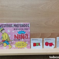 Coleccionismo Álbumes: ALBUM VESTIDOS PREFERIDOS COLECCION NIÑA CHICLE FLEER