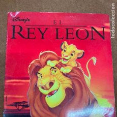 Coleccionismo Álbumes: EL REY LEON DE PANINI. ANTIGUO ALBUM DE CROMOS INCOMPLETO. TODO FOTOGRAFIADO