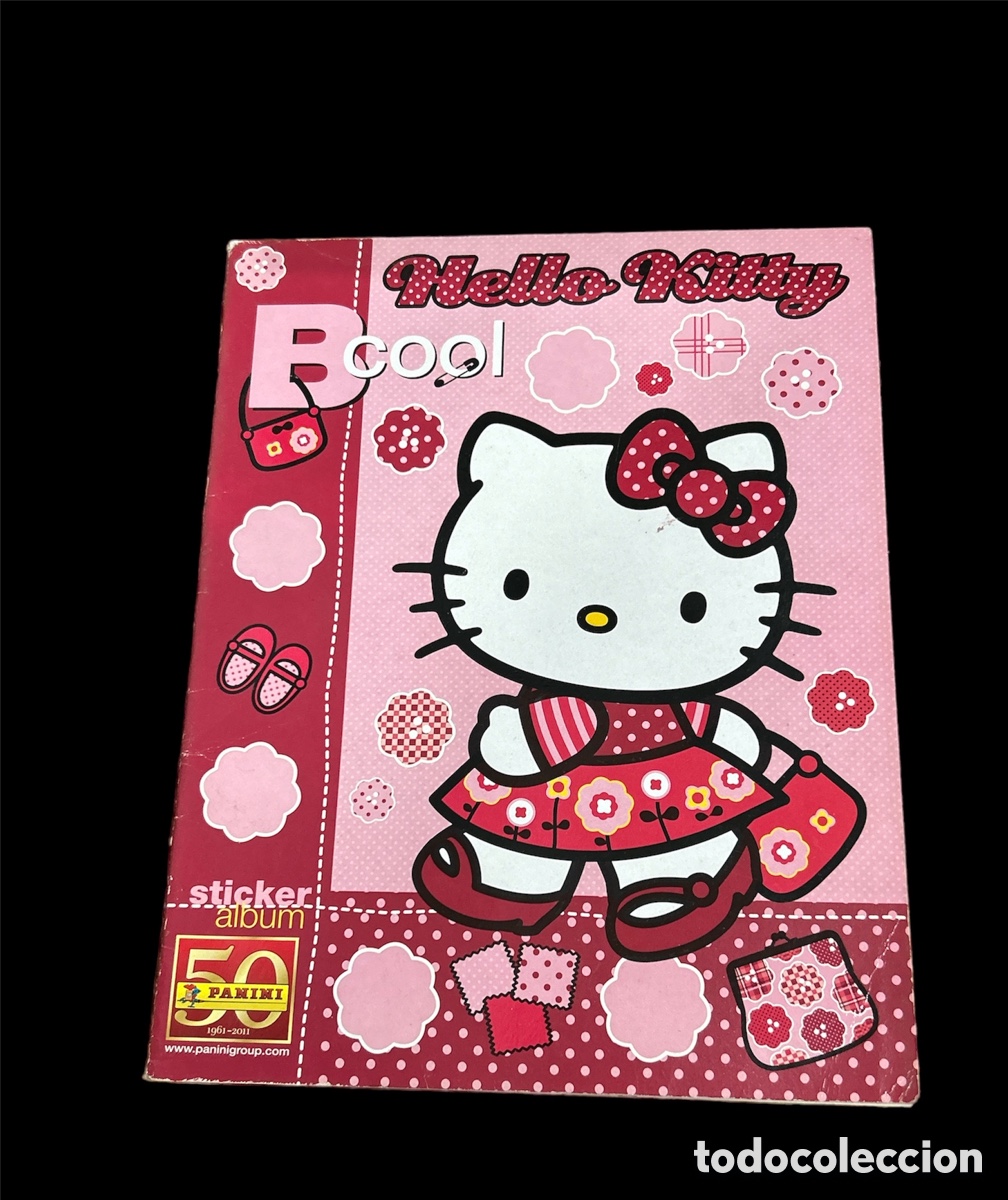 Coleccionismo &aacute;lbumes: Album Sticker hello Kitty bcool vacio - Foto 1