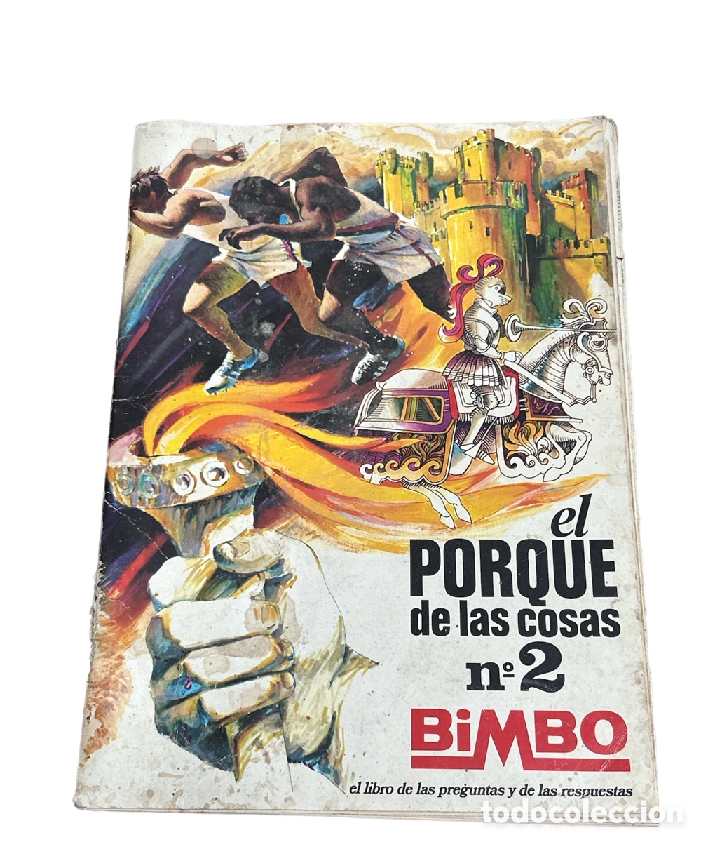 Colecionismo Cadernetas: Album vacio &eacute;l porque de las cosas n 2 bimbo desgrapado