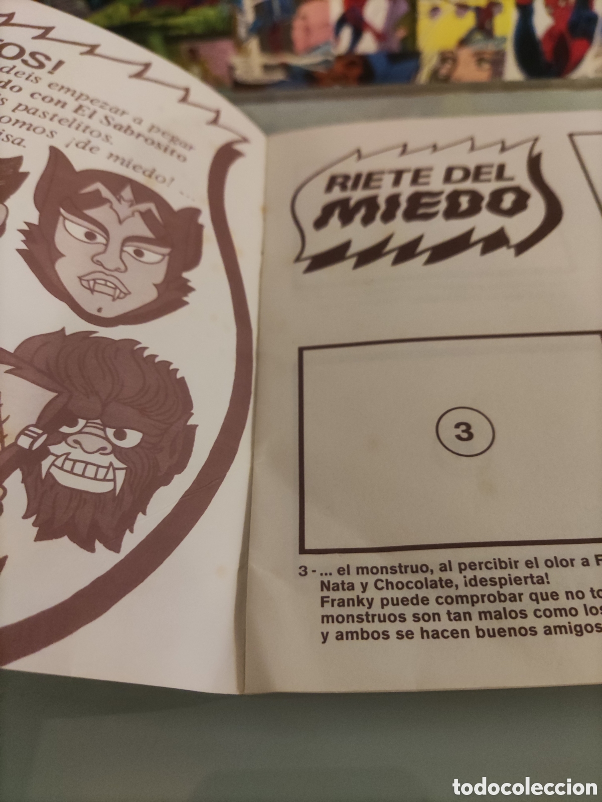 Coleccionismo &aacute;lbumes: R&iacute;ete del miedo con Choconstein - Foto 2