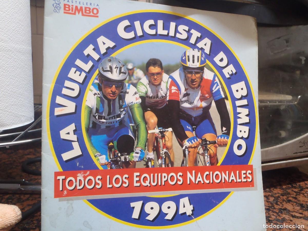 Colecionismo Cadernetas: LA VUELTA CICLISTA DE BIMBO 1994 - ALBUM VACIO