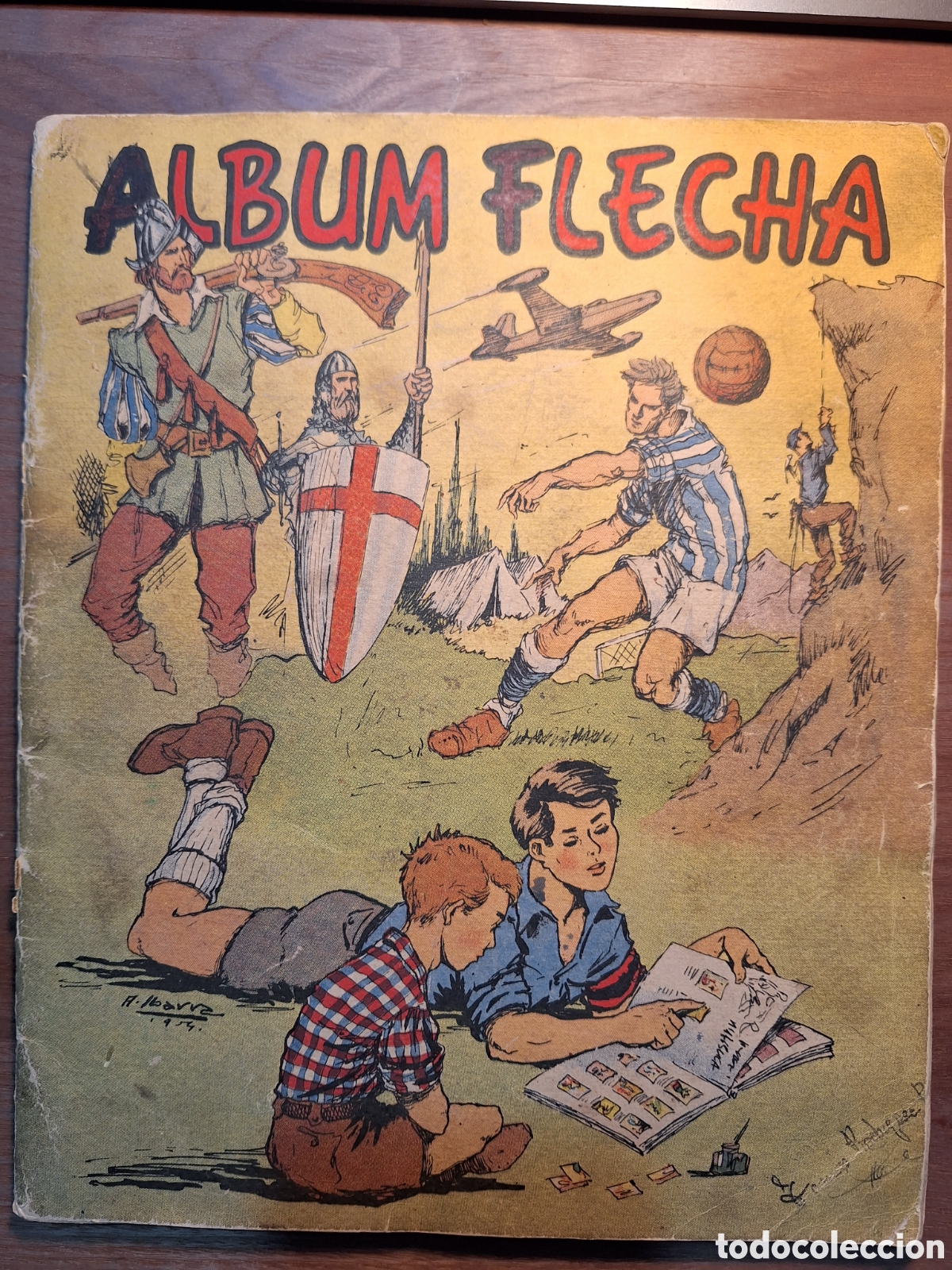 Collectable Incomplete Albums: ALBUM FLECHA FRANCO FALAGE JOSE ANTONIO