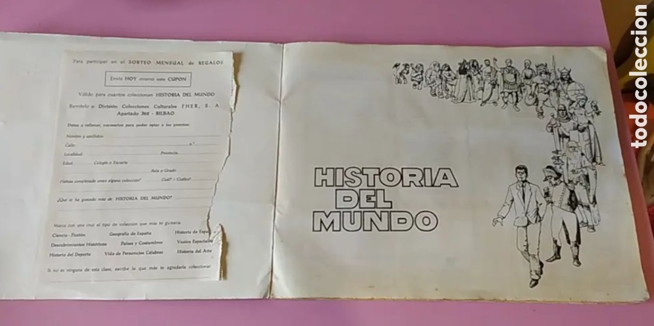 Coleccionismo &aacute;lbumes: Historia del mundo - Foto 2