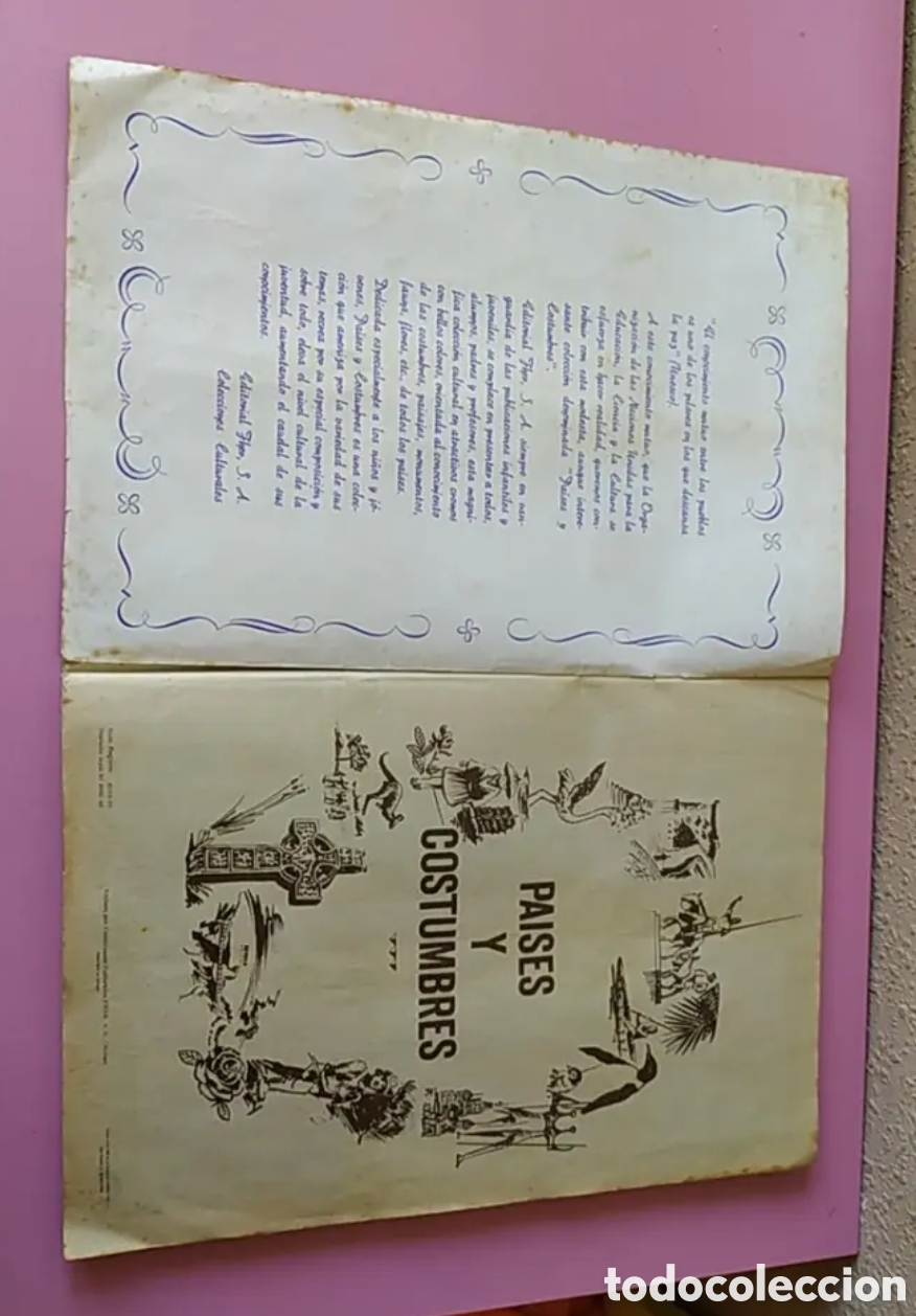 Coleccionismo &aacute;lbumes: Pa&iacute;ses y costumbres - Foto 3
