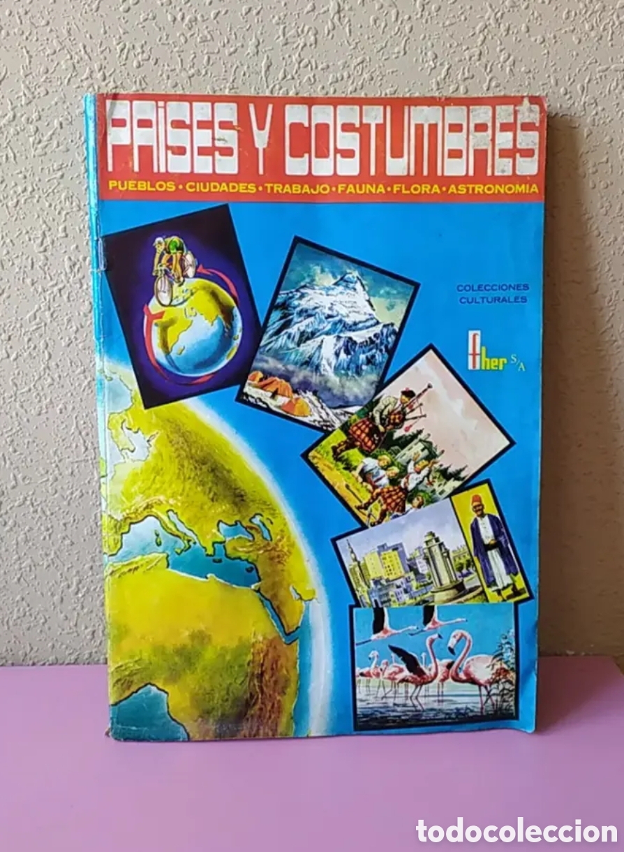 Colecionismo Cadernetas: Pa&iacute;ses y costumbres