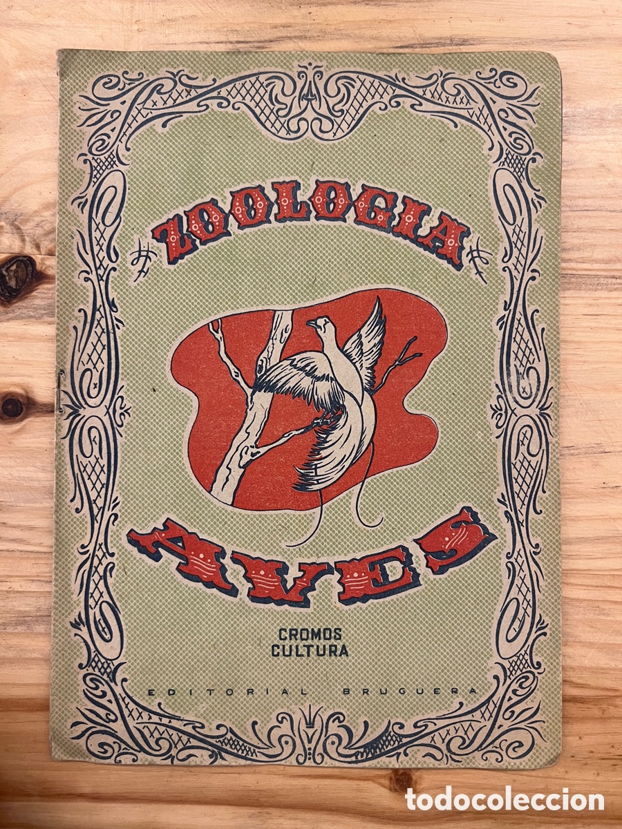 Colecionismo Cadernetas: ALBUM CROMOS ZOOLOGIA AVES. EDITORIAL BRUGUERA. FALTAN 9