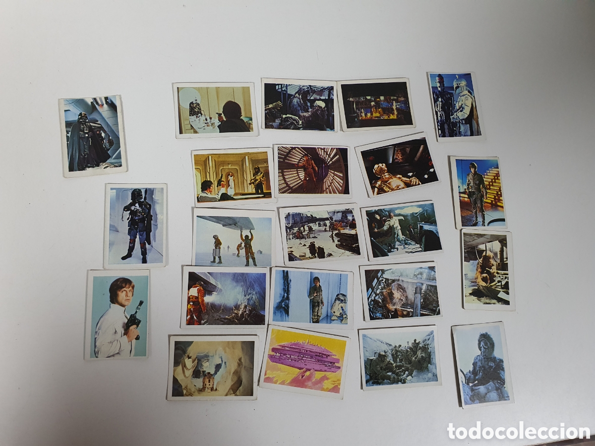 Collectable Incomplete Albums: Cromos sin pegar star wars el retorno del jedi