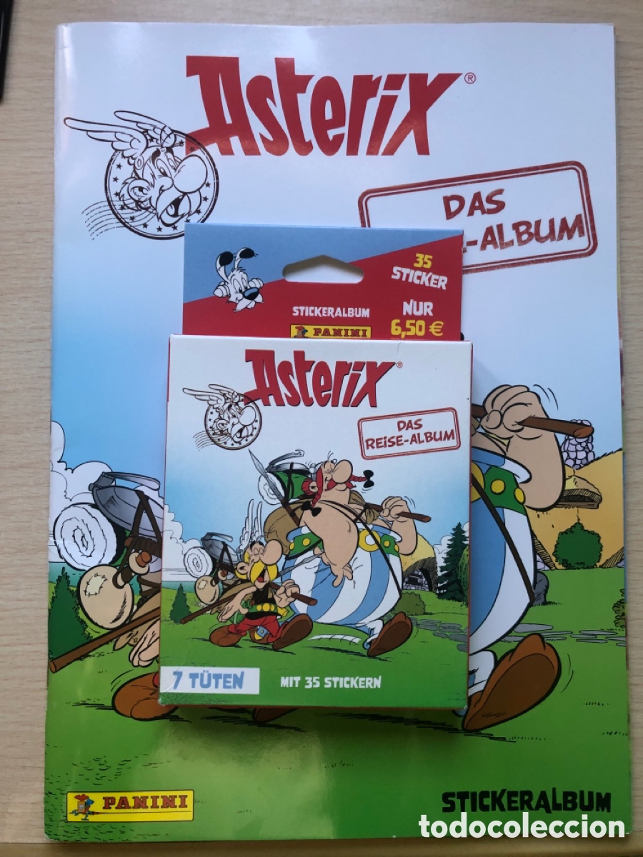 Collectable Incomplete Albums: &Aacute;lbum y bl&iacute;ster nuevos Los viajes de asterix ed Alemania Panini