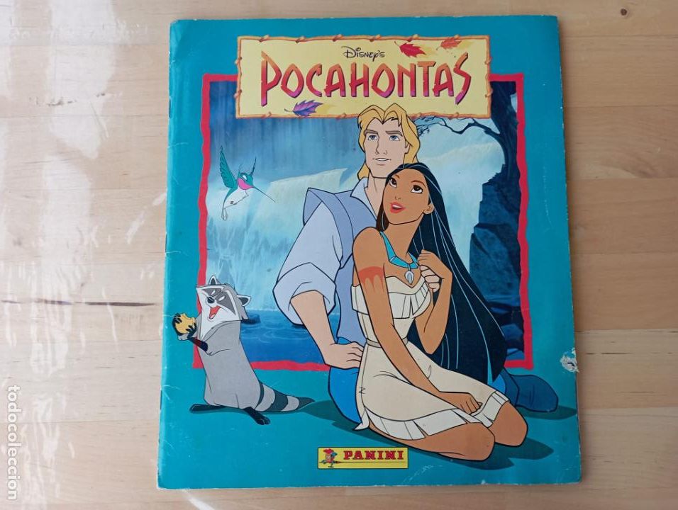 Colecionismo Cadernetas: &Aacute;lbum de cromos Pocahontas Disney, ed. Panini.