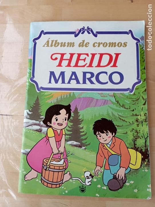 Colecionismo Cadernetas: ALBUM HEIDI MARCO.RBA.