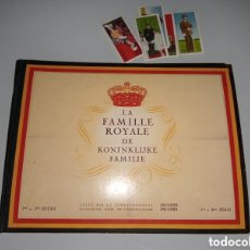 Coleccionismo Álbumes: ÁLBUM LA FAMILLE ROYALE CON 30 CROMOS