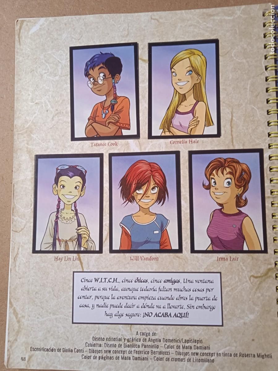 Coleccionismo &aacute;lbumes: ALBUM &rdquo;WITCH&rdquo; PANINI - Foto 2