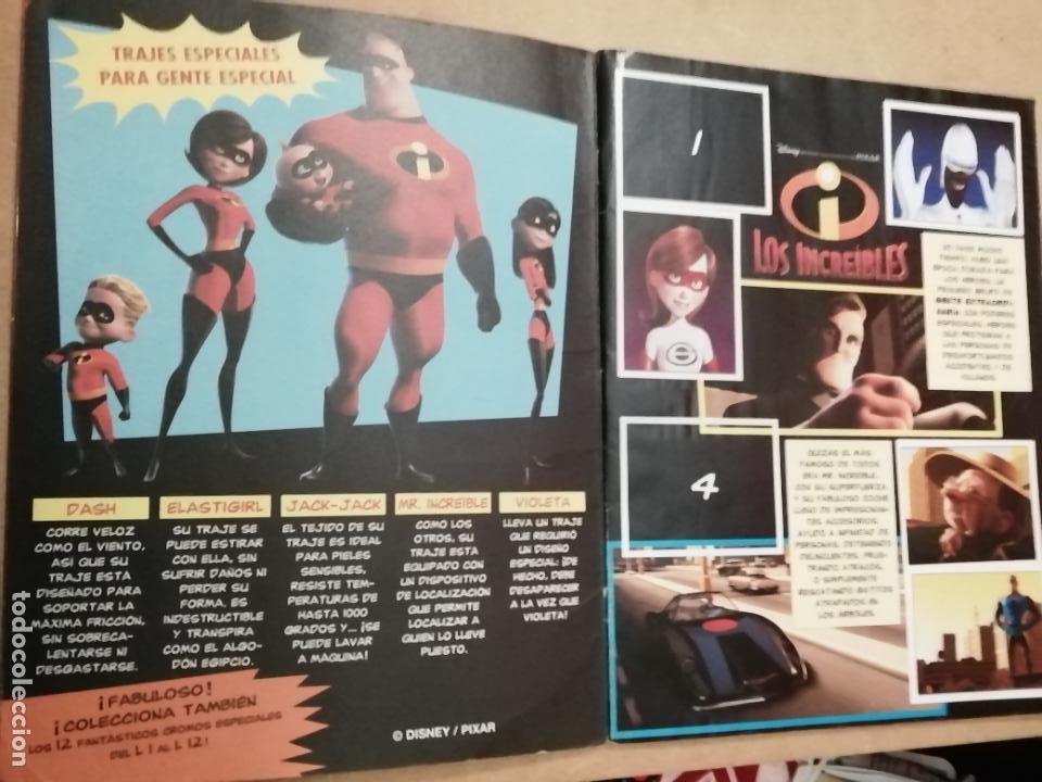 Coleccionismo &aacute;lbumes: ALBUM LOS INCREIBLES - Foto 2