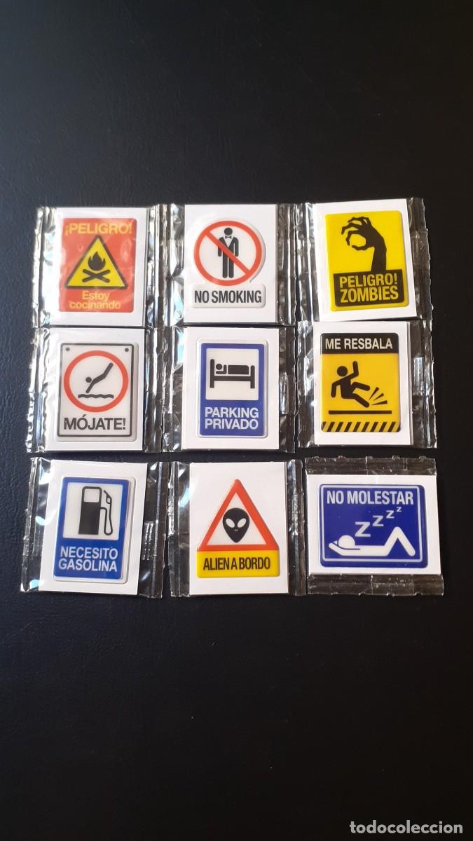 Collectionnisme Albums: Lote Cromos Pegota Pegatina Grefusa Grefu Se&ntilde;ales 9 Diferentes Precintadas (Lote 3)