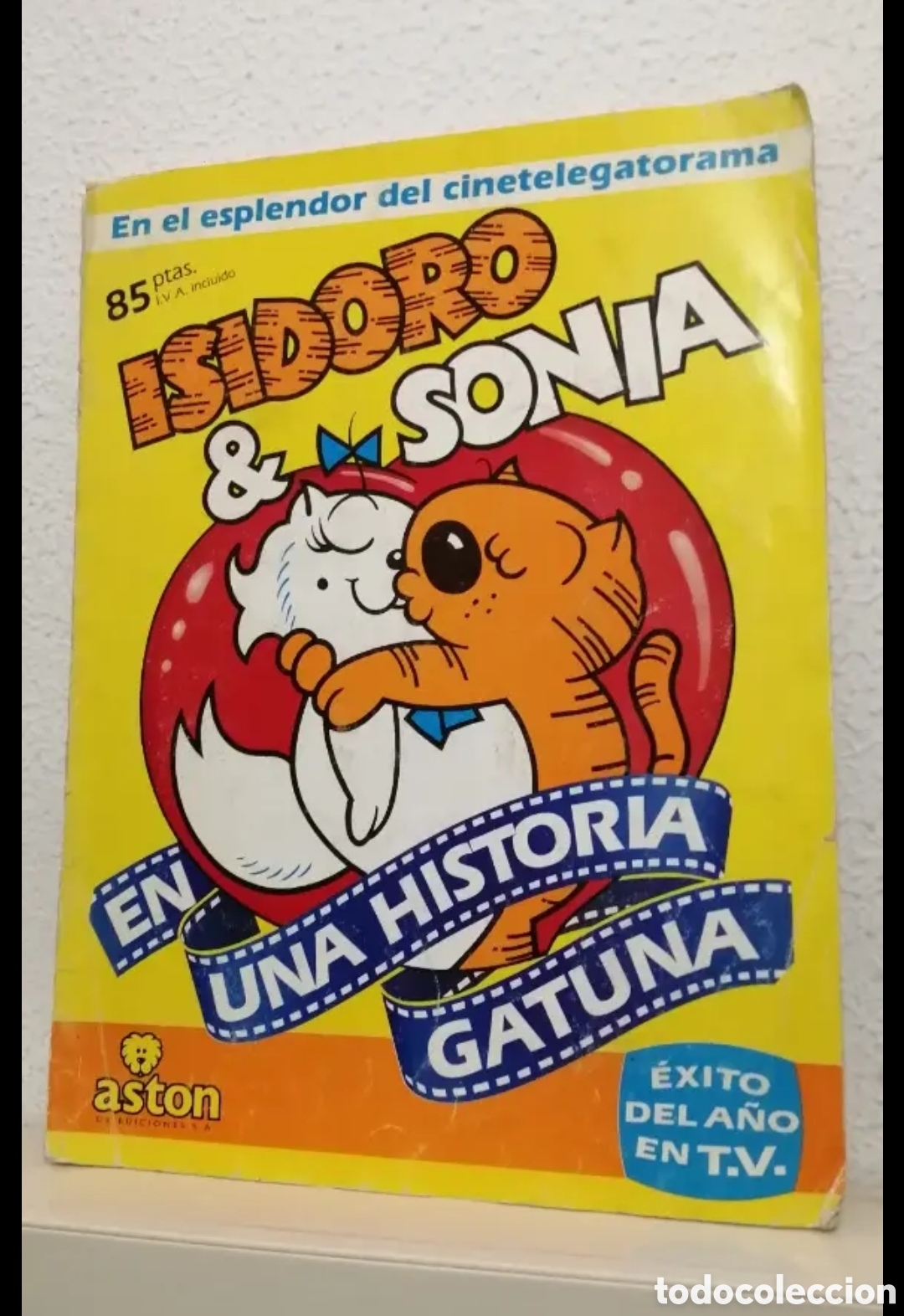 Colecionismo Cadernetas: Isidoro & Sonia en una historia gatuna. &Aacute;lbum incompleto
