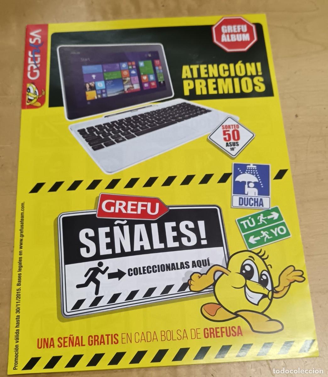 Colecionismo Cadernetas: &Aacute;LBUM VAC&Iacute;O GREFU SE&Ntilde;ALES GREFUSA