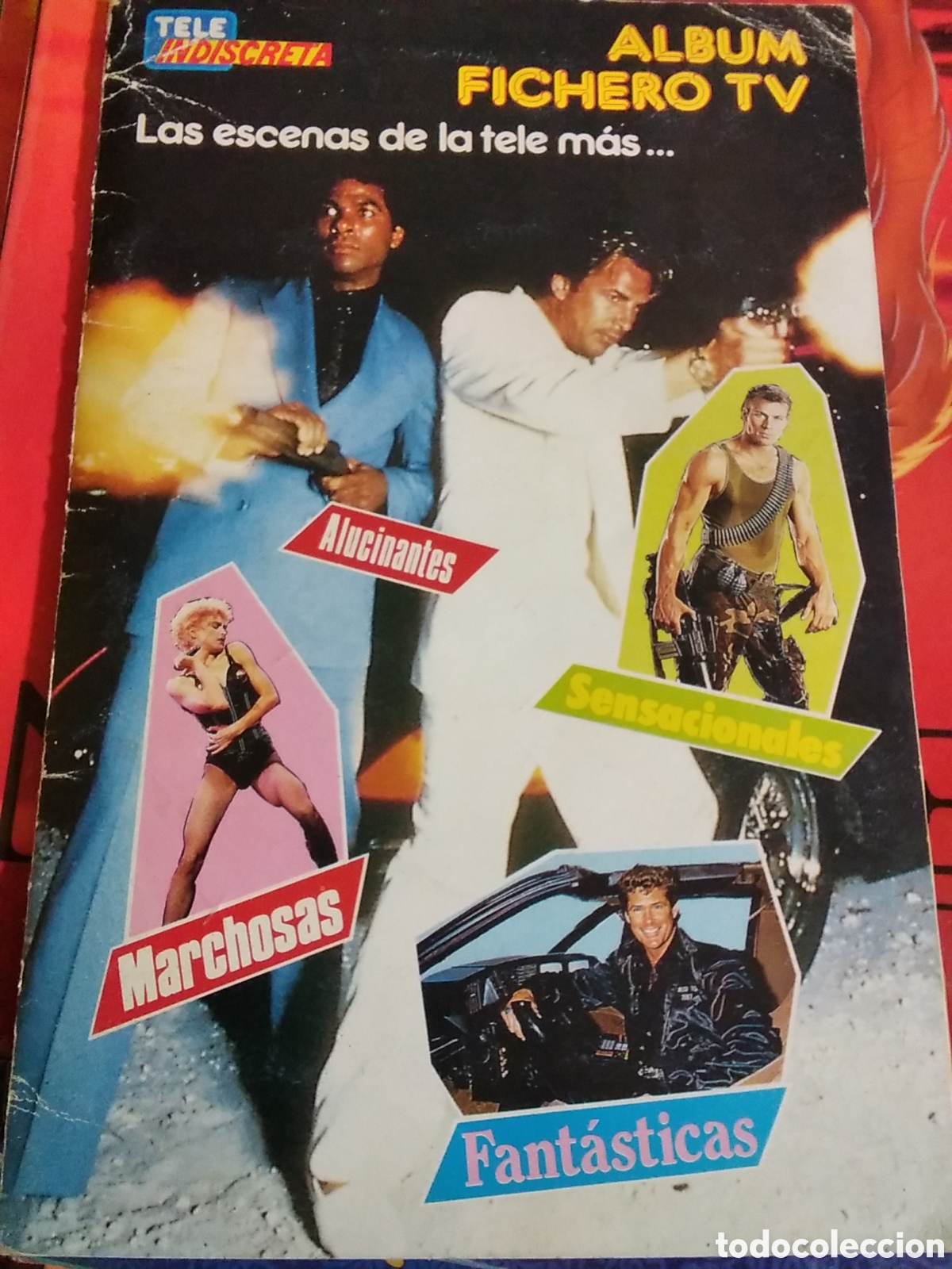 Collectionnisme Albums: Fichero de televisi&oacute;n tele indiscreta album de cromos faltan (20 49 59 83 190 110 128 140)