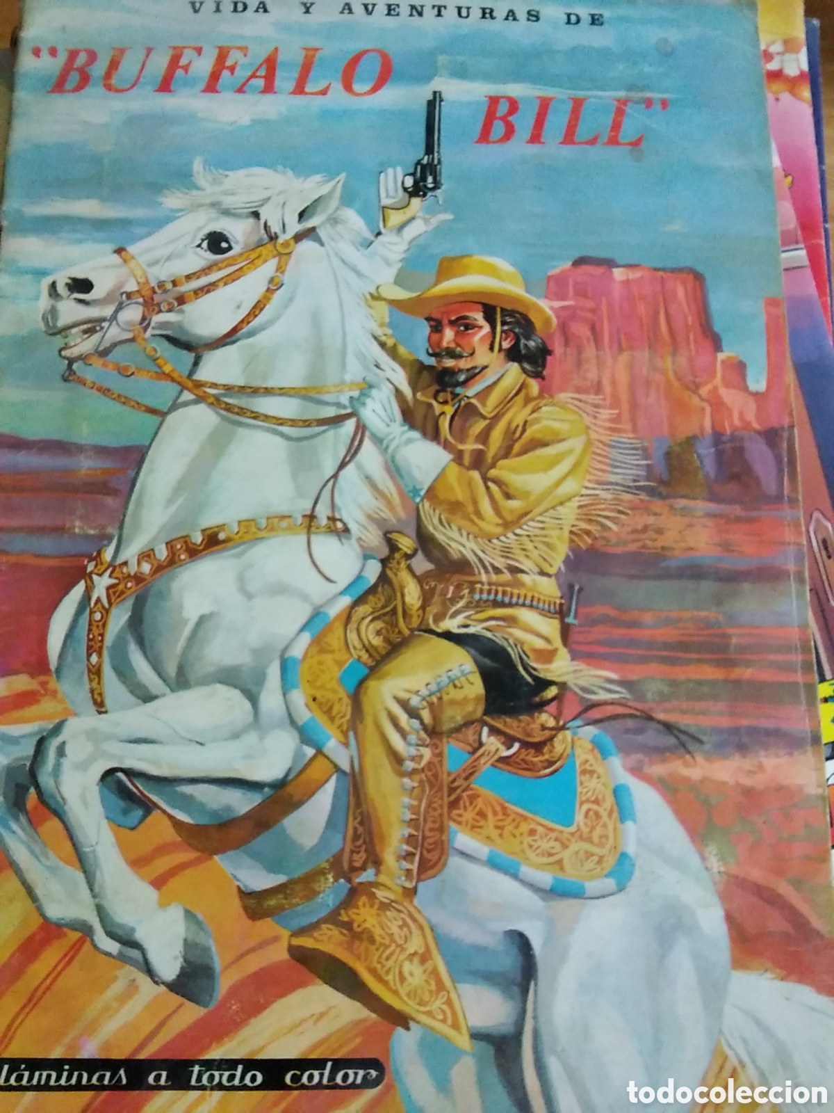 Collectionnisme Albums: B&uacute;falo Bill vida y aventuras album de cromos a&ntilde;o 1962 edita ferca