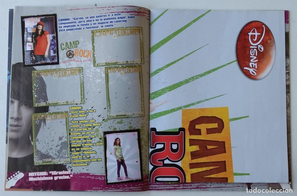 Coleccionismo &aacute;lbumes: CAMP ROCK. Panini. Incompleto - Foto 3