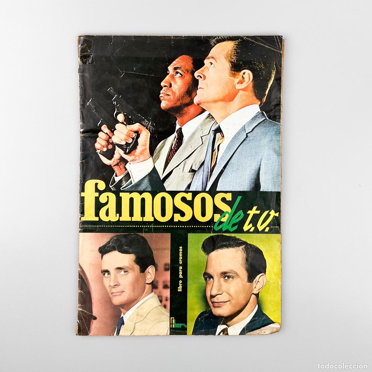 Collectionnisme Albums: Album Cromos Famosos de T.V. (Faltan 2 Cromos)