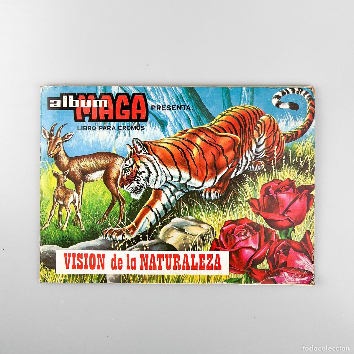 Collectionnisme Albums: Album Cromos Maga, Visi&oacute;n de la Naturaleza. (Faltan 15 cromos)