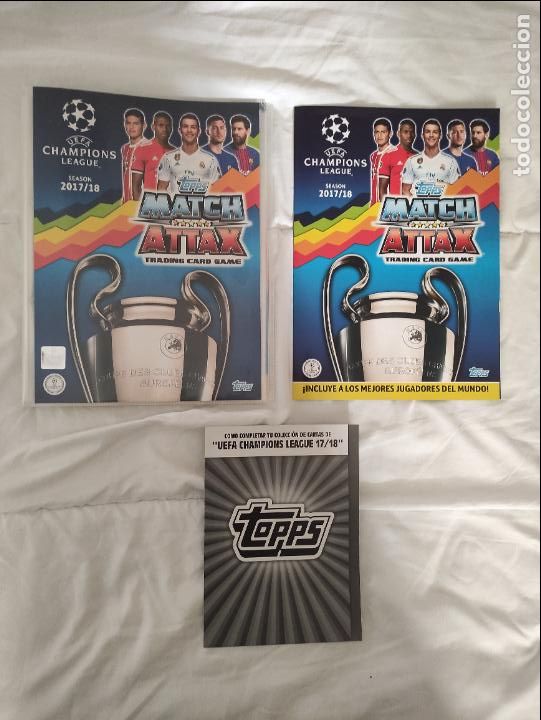 Collectionnisme Albums: ALBUM NUEVO VACIO - MATCH ATTAX UEFA CHAMPIONS LEAGUE TOPPS 2017/2018 17/18