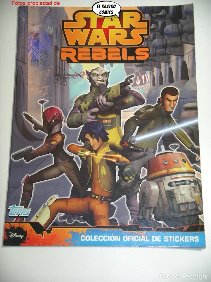 Collectionnisme Albums: &Aacute;lbum de cromos, Star Wars, Rebels, vac&iacute;o, ed. Topps 2014, OFERTA!!
