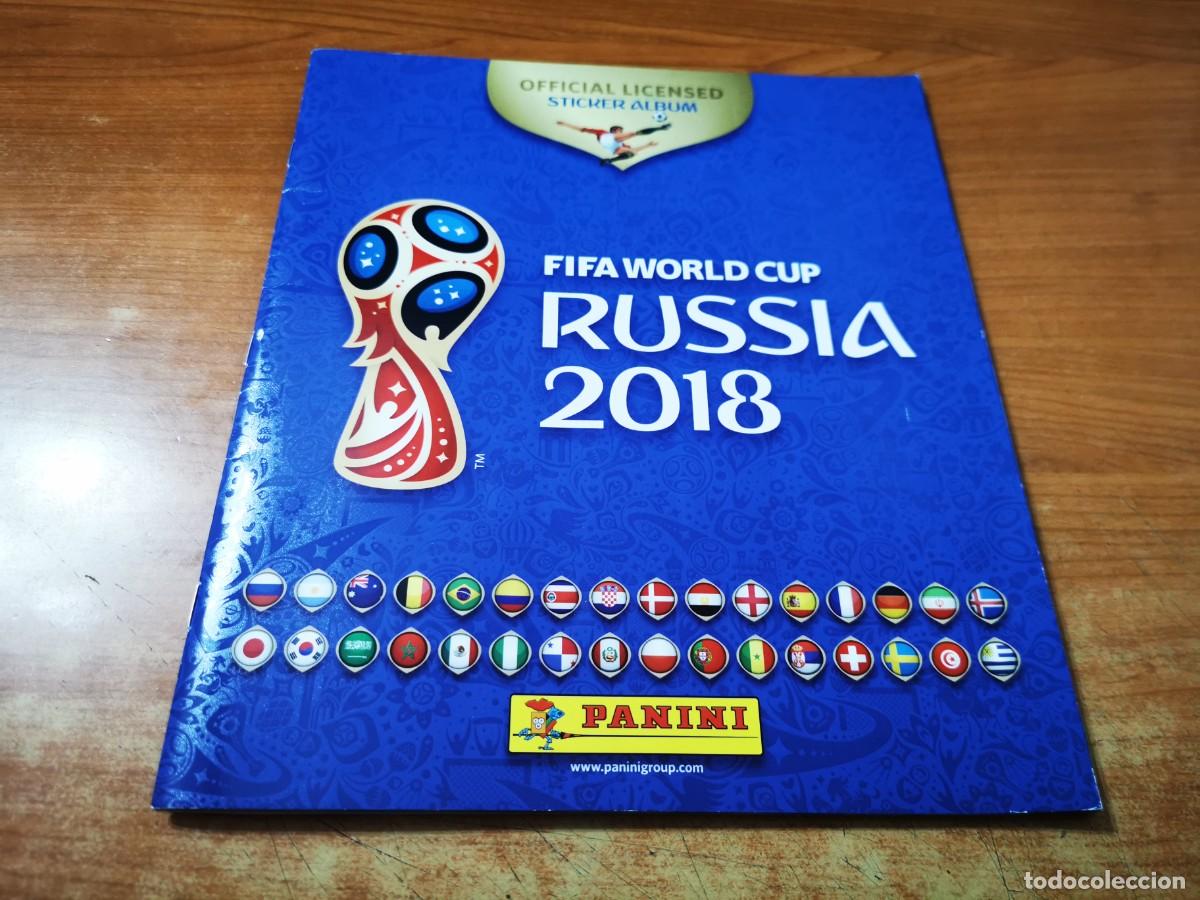 Colecionismo Cadernetas: FIFA WORLD CUP 2018 ALBUM CROMOS PANINI STICKER ALBUM CONTIENE 24 CROMOS