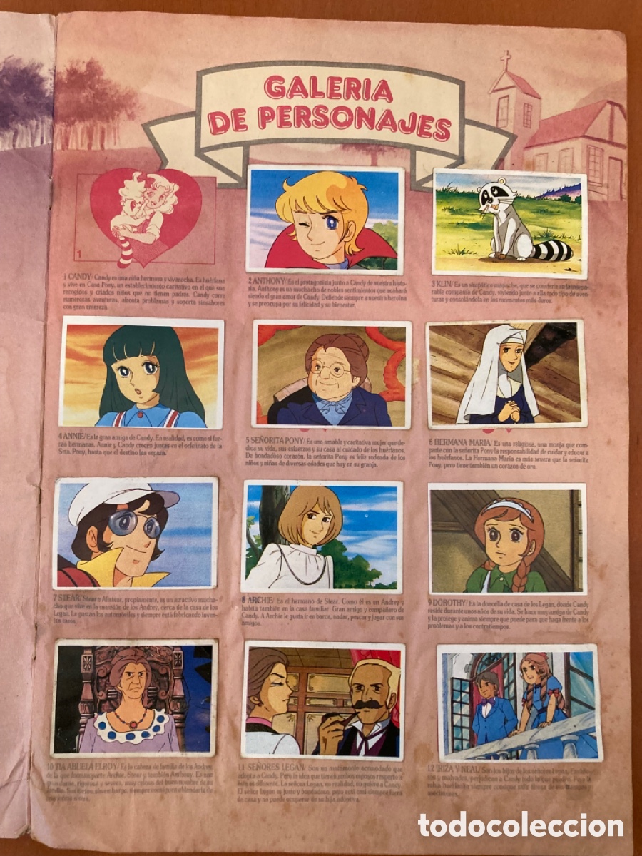 Coleccionismo &aacute;lbumes: &Aacute;lbum de Cromos Candy Candy - Foto 2
