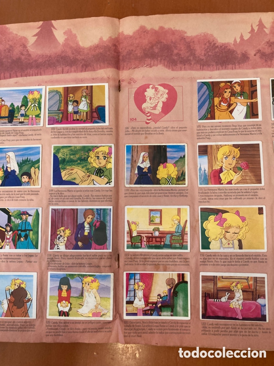 Coleccionismo &aacute;lbumes: &Aacute;lbum de Cromos Candy Candy - Foto 4