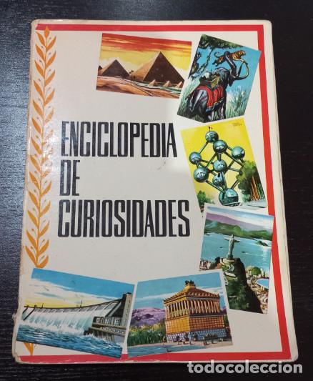 Collectable Incomplete Albums: ALBUM DE CROMOS ENCICLOPEDIA DE CURIOSIDADES, MUNDO MARAVILLOSO, ED. FERMA 1966, ILUSTRACIONES T. PO