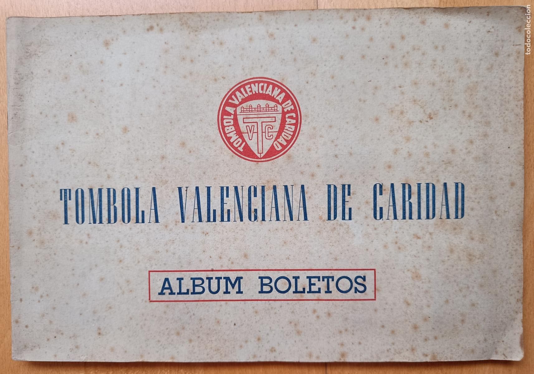 Collectable Incomplete Albums: ALBUM CROMOS TOMBOLA VALENCIANA DE CARIDAD ALBUM BOLETOS FALTAN 27 CROMOS A